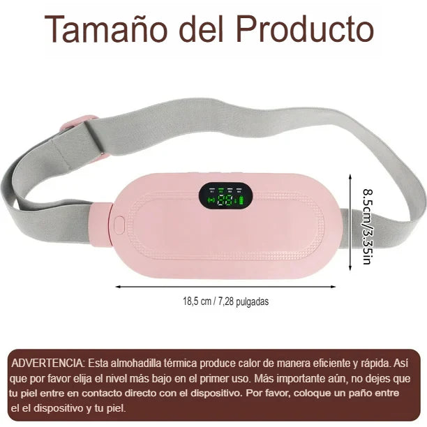CINTURÓN TÉRMICO PARA CÓLICOS MENSTRUALES 💗