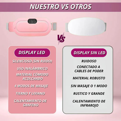 CINTURÓN TÉRMICO PARA CÓLICOS MENSTRUALES 💗