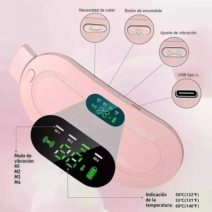 CINTURÓN TÉRMICO PARA CÓLICOS MENSTRUALES 💗