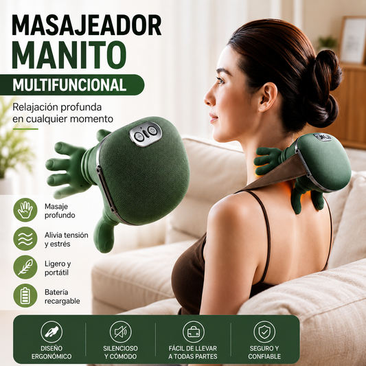 💥 MASAJEADOR MANITO MULTIFUNCIONAL💥