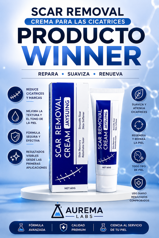 SCAR REMOVAL CREMA PARA LAS CICATRICES -PRODUCTO WINNER