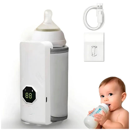 CALENTADOR DE BIBERONES PORTÁTIL RECARGABLE 👶🍼